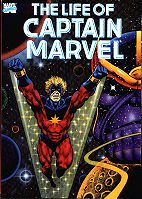 The Life of Captain Marvel - cover by Jim Starlin