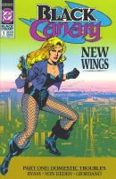 Black Canary #1 - cover by Trevor Von Eeden/Dick Giordano